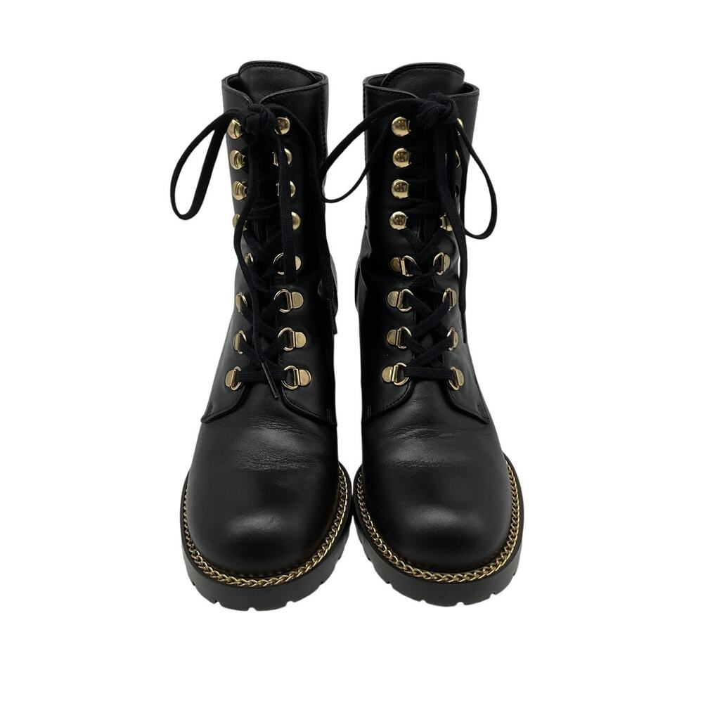 Stuart Weitzman Black Kolbie Ankle Boots Size 6.5 - Picture 4 of 6